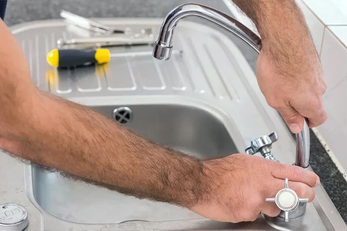 Leaking tap repair